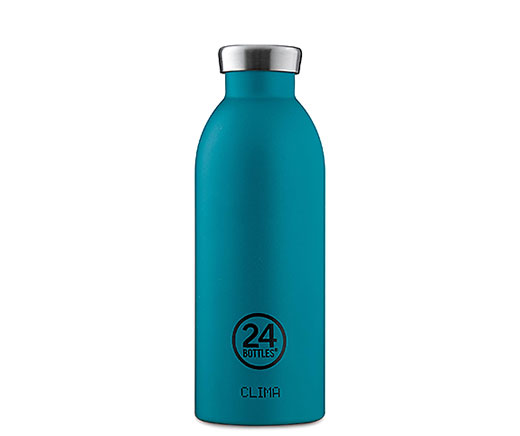 24 Bottles bouteille isotherme Clima «Turquoise» 0.5 l