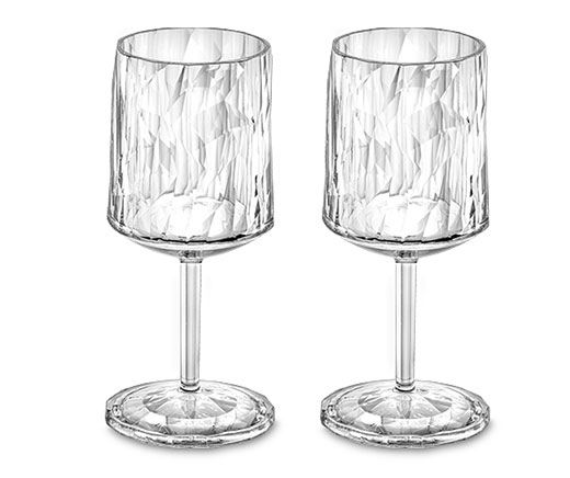 Koziol Weinglas, Kunststoff, 2 dl - 2 Stück