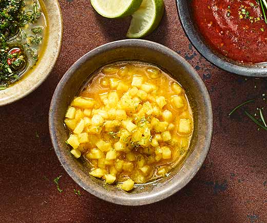 Marinade ananas-curry